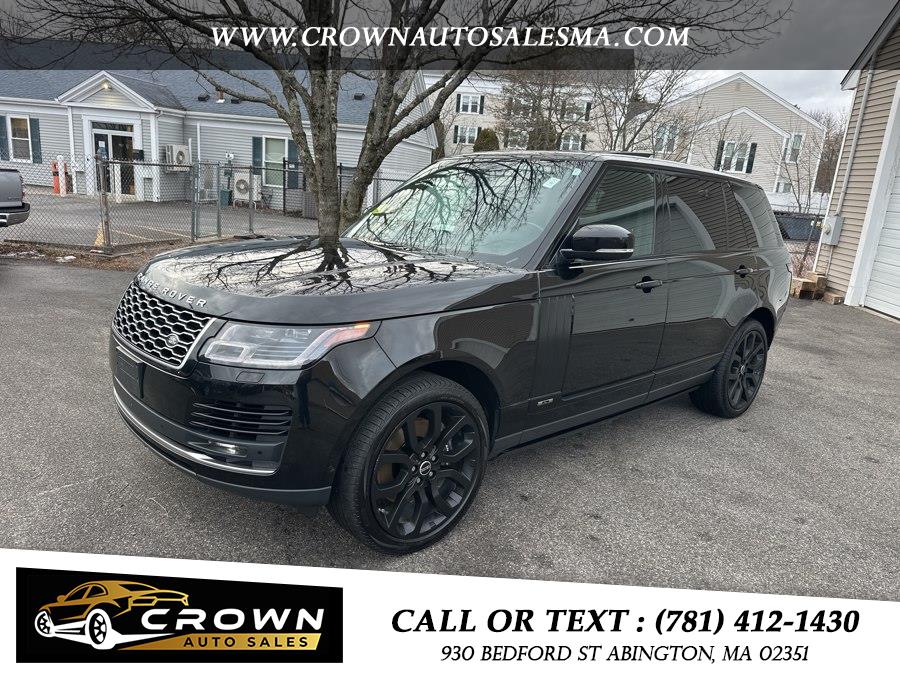 2019 Land Rover Range Rover V8 Supercharged LWB, available for sale in Abington, Massachusetts | Crown Auto Sales. Abington, Massachusetts