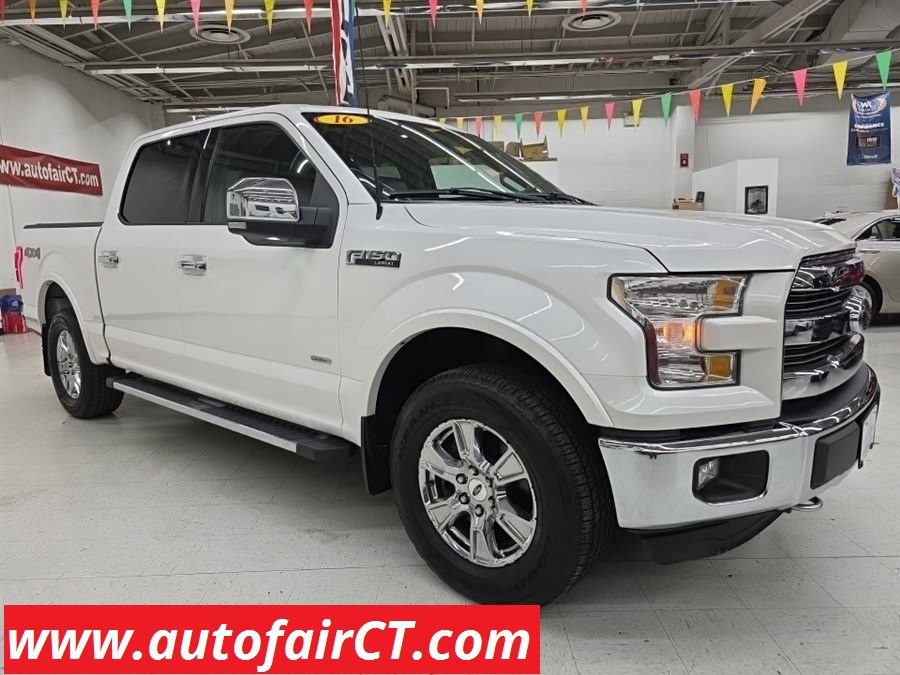 2016 Ford F-150 4WD SuperCrew 145" Lariat, available for sale in West Haven, Connecticut | Auto Fair Inc.. West Haven, Connecticut
