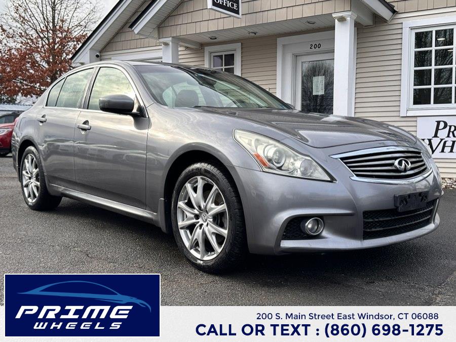 Used 2011 INFINITI G37 Sedan in East Windsor, Connecticut | Prime Wheels. East Windsor, Connecticut