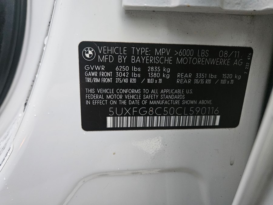 2012 BMW X6 xDrive50i - Photo 45