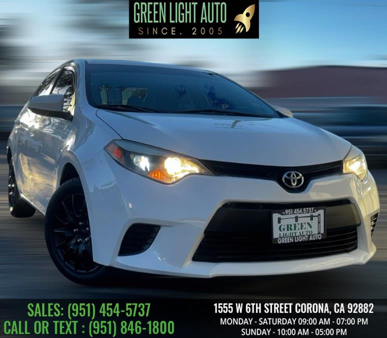 Used 2014 Toyota Corolla in Corona, California | Green Light Auto. Corona, California