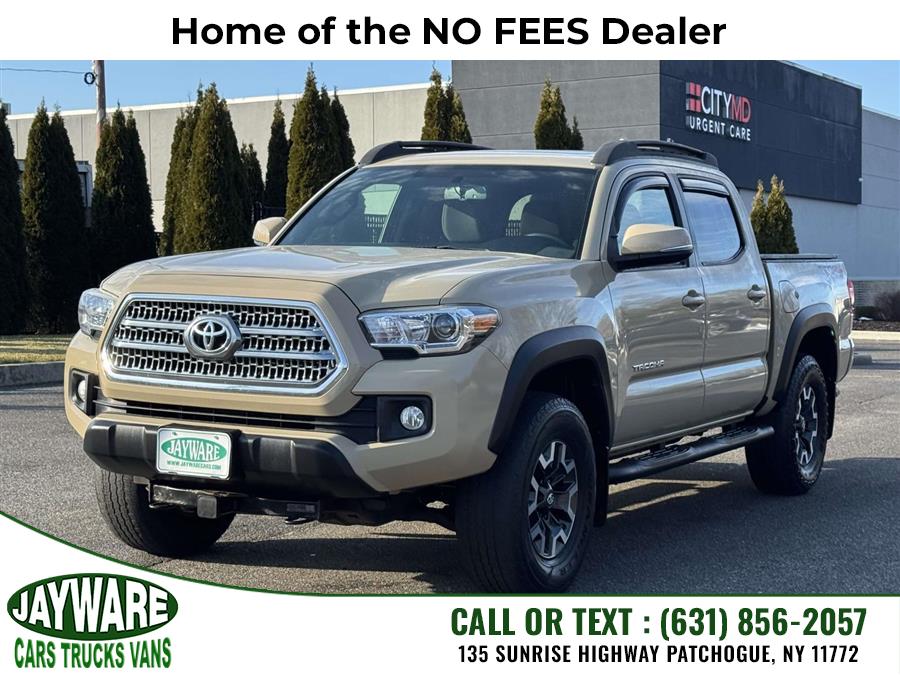 2017 Toyota Tacoma SR5 Double Cab 5' Bed V6 4x4 AT (Natl), available for sale in Patchogue, New York | Jayware Cars Trucks Vans. Patchogue, New York