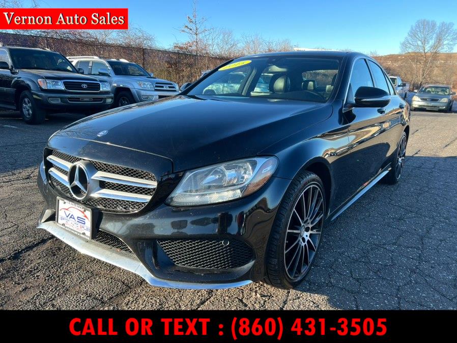 Used Mercedes-Benz C-Class 4dr Sdn C 300 Sport 4MATIC AMG 2015 | Vernon Auto Sale & Service. Manchester, Connecticut