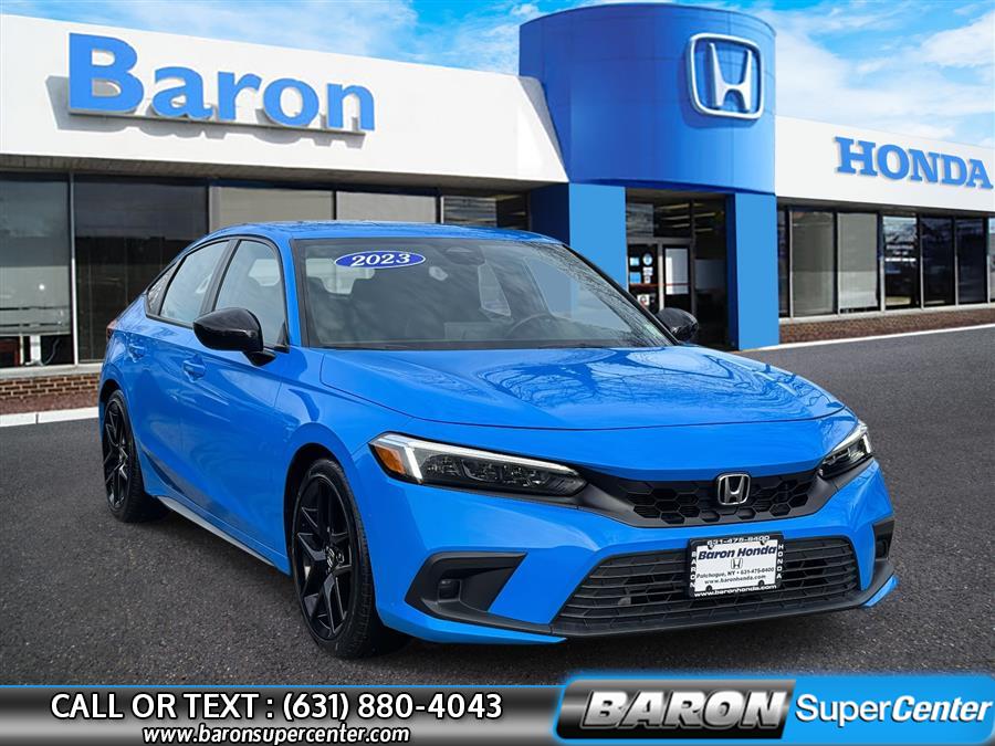 Used 2023 Honda Civic Hatchback in Patchogue, New York | Baron Supercenter. Patchogue, New York