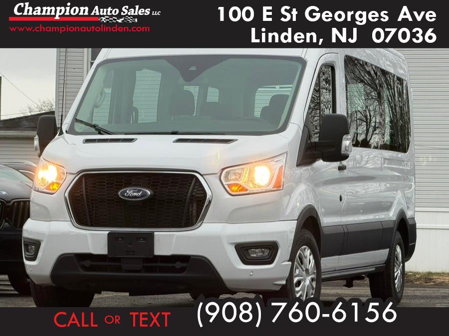 2022 Ford Transit Passenger Wagon T-350 148" Med Roof XLT RWD, available for sale in Linden, New Jersey | Champion Used Auto Sales. Linden, New Jersey