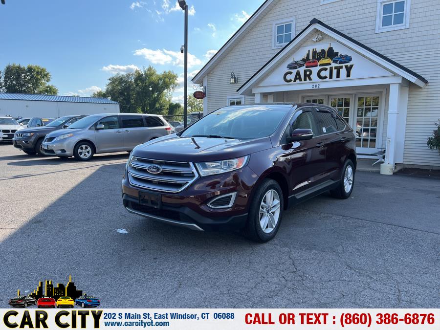 2017 Ford Edge SEL AWD, available for sale in East Windsor, Connecticut | Car City LLC. East Windsor, Connecticut