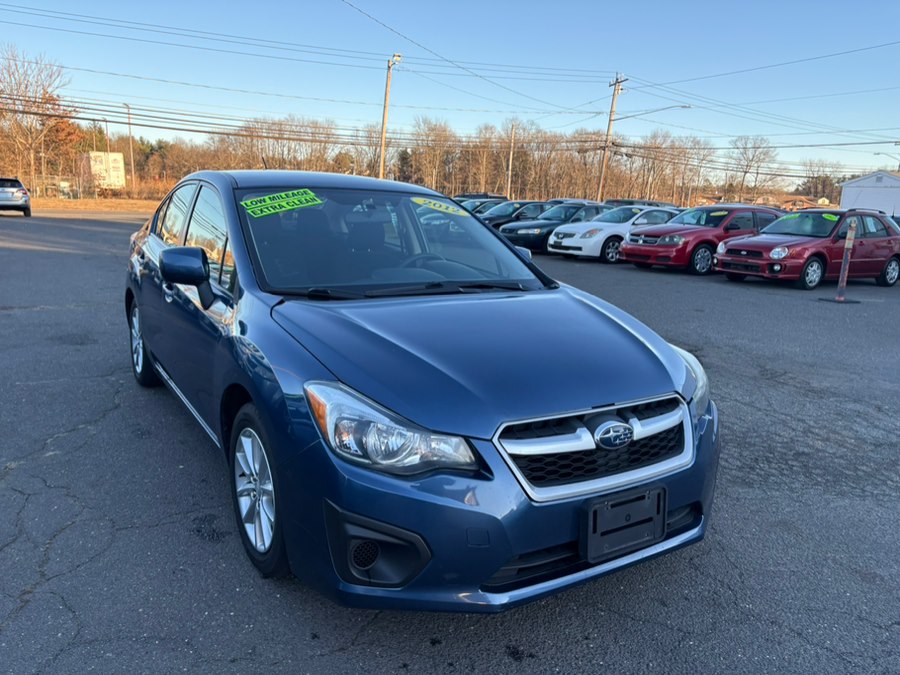 2012 Subaru Impreza Sedan 4dr Auto 2.0i Premium, available for sale in East Windsor, Connecticut | CT Car Co LLC. East Windsor, Connecticut