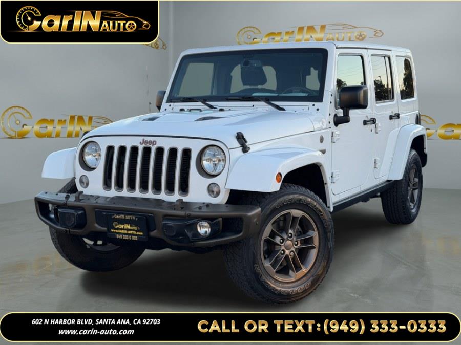 2016 Jeep Wrangler Unlimited 4WD 4dr Sahara, available for sale in Santa Ana, California | Carin Auto. Santa Ana, California