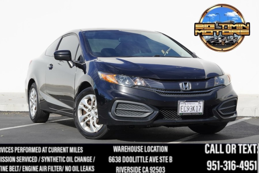 2015 Honda Civic Coupe LX 2dr LX, available for sale in Riverside, California | Big Timin Motors LLC. Riverside, California