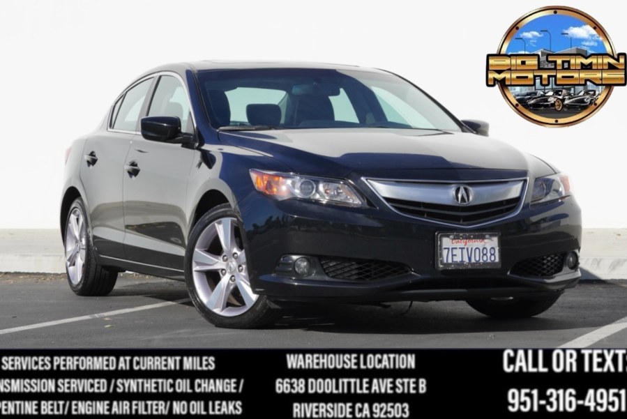 2014 Acura ILX Premium SEAT WARMERS/ BACK UP CAM/ BLACK LEATHER SEATS/B.T, available for sale in Riverside, California | Big Timin Motors LLC. Riverside, California