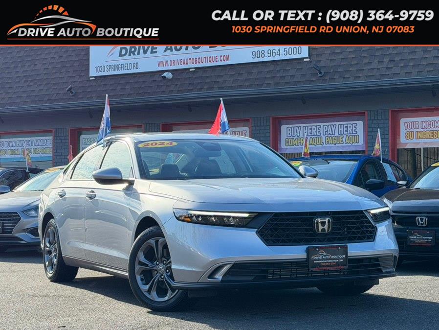 2024 Honda Accord Sedan EX CVT, available for sale in Union, New Jersey | Drive Auto Boutique. Union, New Jersey