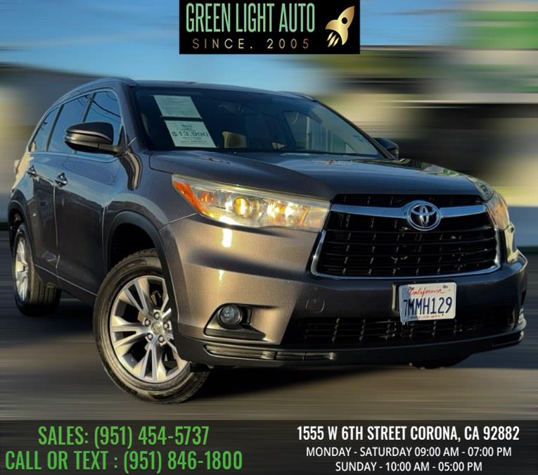Used 2015 Toyota Highlander in Corona, California | Green Light Auto. Corona, California