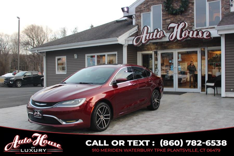 2016 Chrysler 200 4dr Sdn Limited FWD, available for sale in Plantsville, Connecticut | Auto House of Luxury. Plantsville, Connecticut