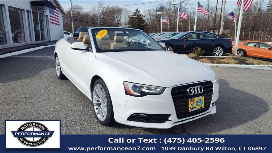 Used 2013 Audi A5 in Wilton, Connecticut | Performance Motor Cars Of Connecticut LLC. Wilton, Connecticut