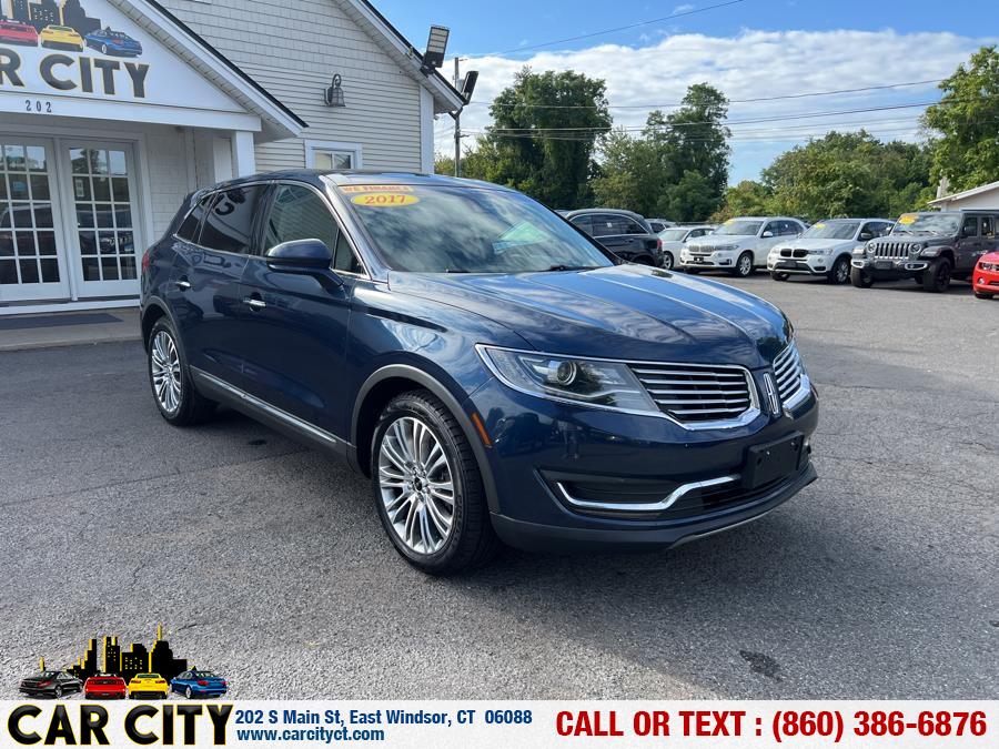 2017 Lincoln MKX Reserve AWD, available for sale in East Windsor, Connecticut | Car City LLC. East Windsor, Connecticut