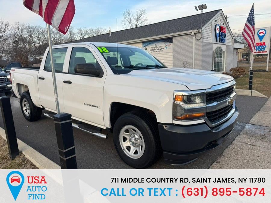 Used 2018 Chevrolet Silverado 1500 in Saint James, New York | USA Auto Find. Saint James, New York