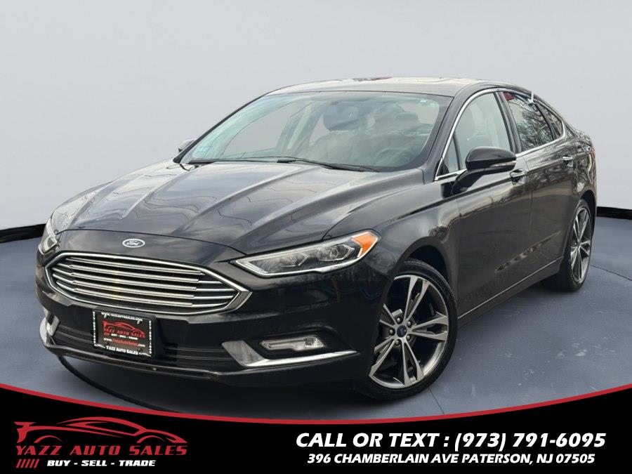 2017 Ford Fusion Titanium AWD, available for sale in Paterson, New Jersey | Yazz Auto Sales. Paterson, New Jersey