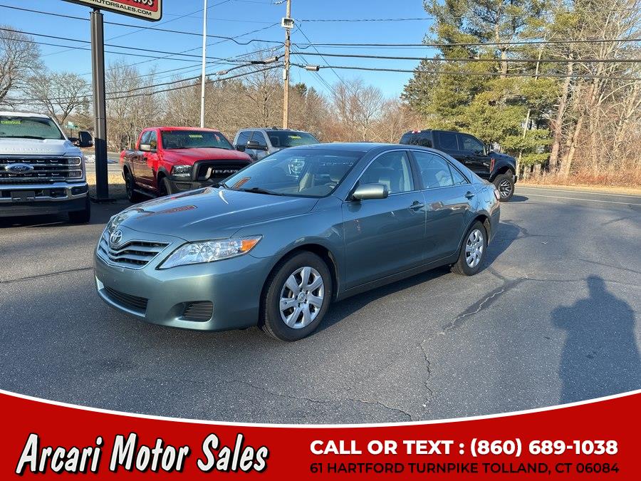 2011 Toyota Camry 4dr Sdn I4 Auto LE (Natl), available for sale in Tolland, Connecticut | Arcari Motor Sales. Tolland, Connecticut