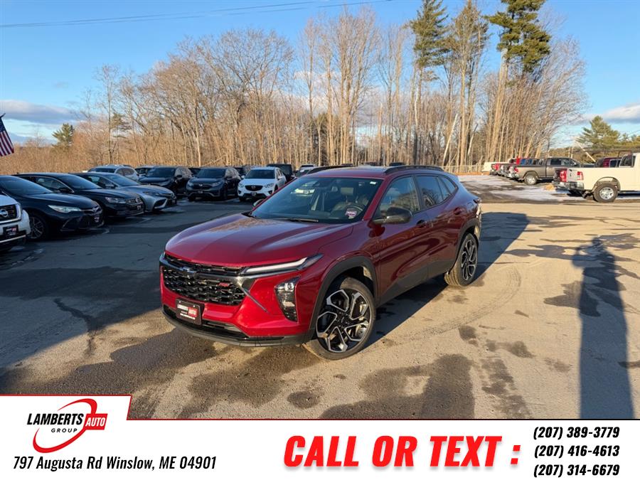2025 Chevrolet Trax RS, available for sale in Winslow, Maine | Lamberts Auto Group LLC. Winslow, Maine