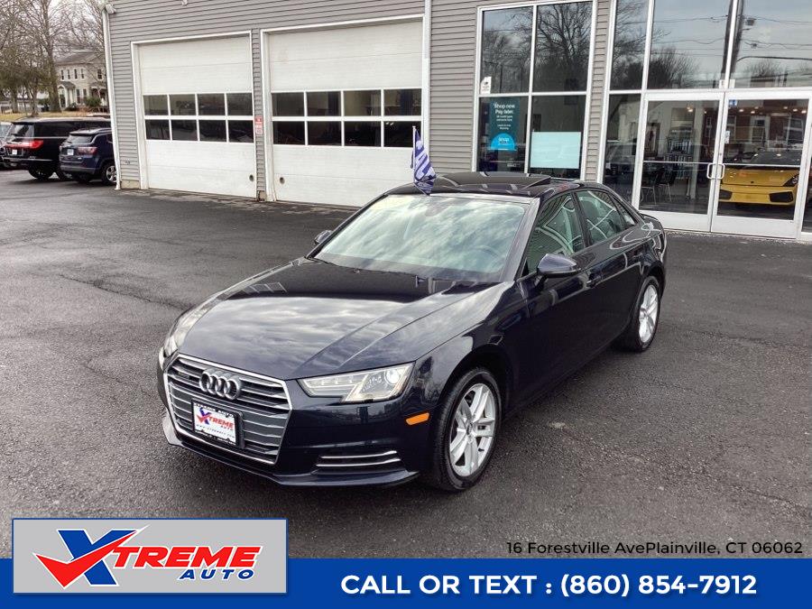 2017 Audi A4 2.0 TFSI Auto Premium quattro AWD, available for sale in Plainville, Connecticut | Xtreme Auto. Plainville, Connecticut