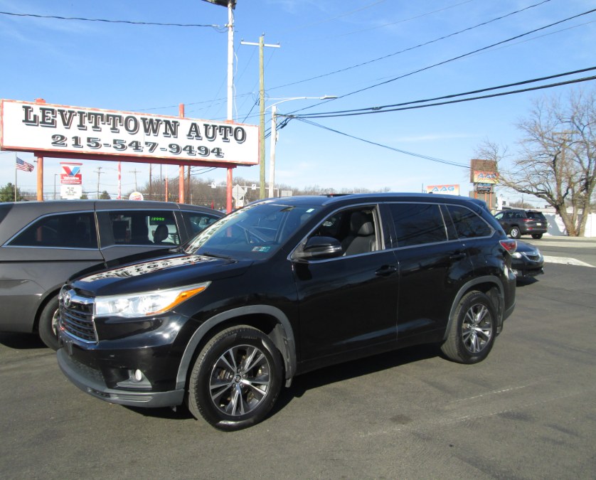 2016 Toyota Highlander AWD 4dr V6 XLE (Natl), available for sale in Levittown, Pennsylvania | Levittown Auto. Levittown, Pennsylvania