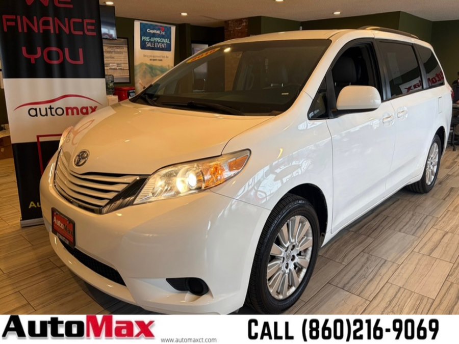 2016 Toyota Sienna 5dr 7-Pass Van LE AWD (Natl), available for sale in West Hartford, Connecticut | AutoMax. West Hartford, Connecticut