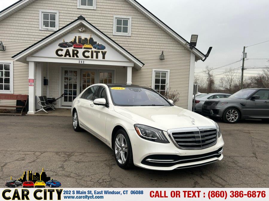 Used 2018 Mercedes-Benz S-Class in East Windsor, Connecticut | Car City LLC. East Windsor, Connecticut