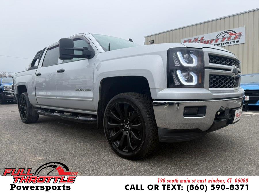 2015 Chevrolet Silverado 1500 4WD Crew Cab 143.5" LT w/1LT, available for sale in East Windsor, Connecticut | Full Throttle Power Sports LLC. East Windsor, Connecticut