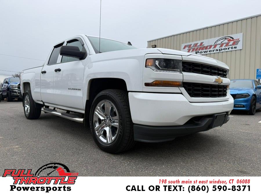 2016 Chevrolet Silverado 1500 4WD Double Cab 143.5" Custom, available for sale in East Windsor, Connecticut | Full Throttle Power Sports LLC. East Windsor, Connecticut