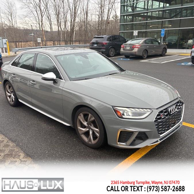 2021 Audi S4 Premium Plus 3.0 TFSI quattro, available for sale in Wayne, New Jersey | Haus of Lux. Wayne, New Jersey