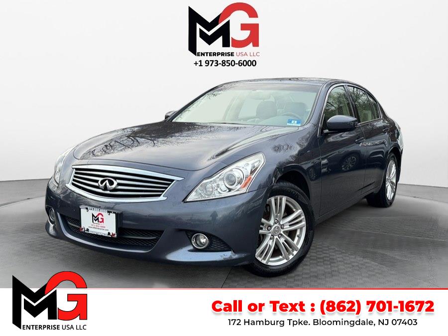 Used 2012 Infiniti G25 Sedan in Bloomingdale, New Jersey | MG Enterprise USA. Bloomingdale, New Jersey