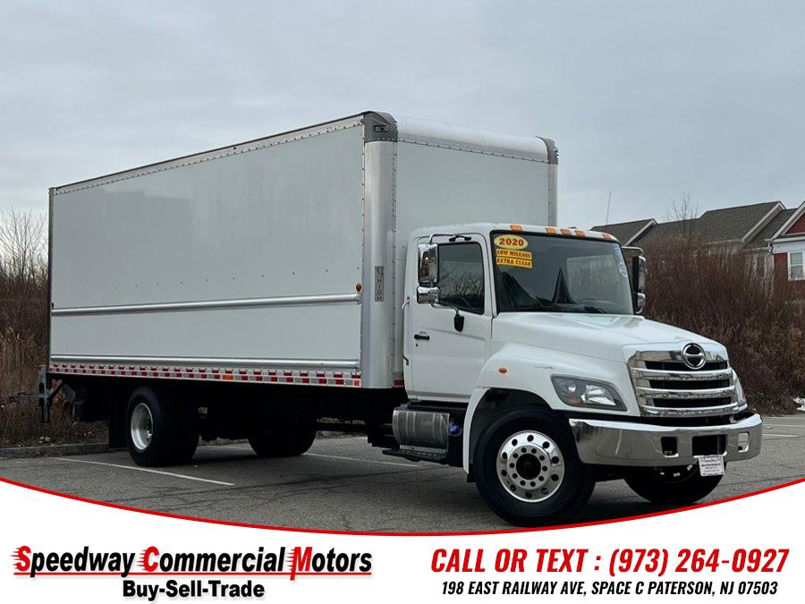 2020 Hino 268A 26FT MORGAN BOX   WALTCO LIFTGATE NON CDL, available for sale in Paterson, New Jersey | Speedway Commercial Motors LLC. Paterson, New Jersey