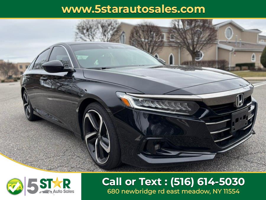 2022 Honda Accord Sedan Sport 1.5T CVT, available for sale in East Meadow, New York | 5 Star Auto Sales Inc. East Meadow, New York