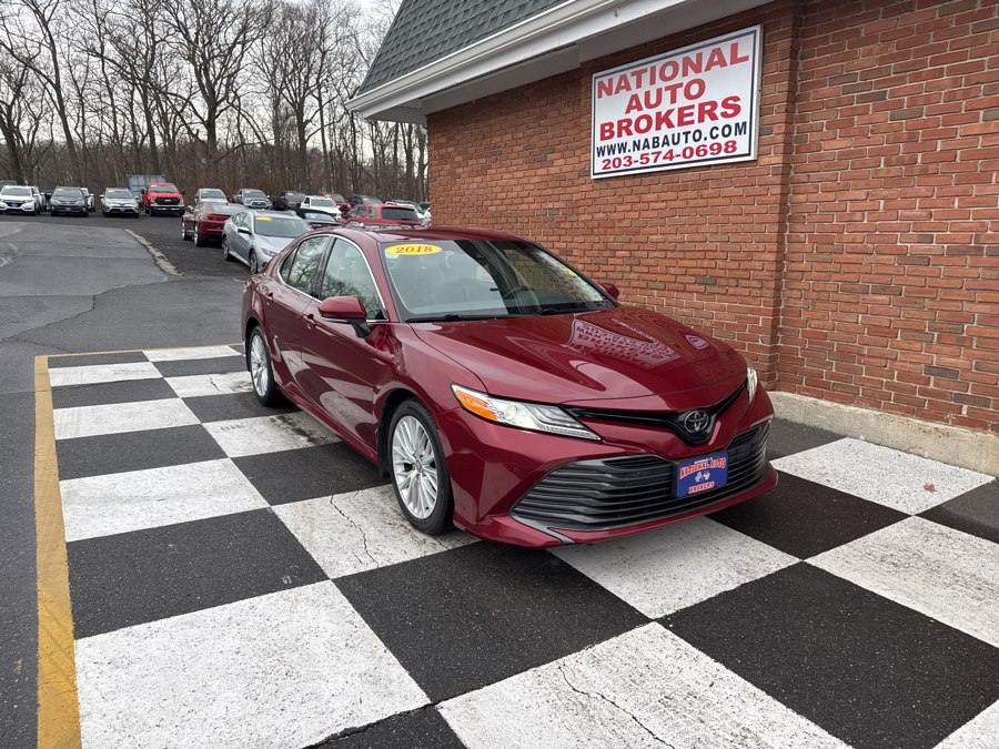2018 Toyota Camry XLE Auto, available for sale in Waterbury, Connecticut | National Auto Brokers, Inc.. Waterbury, Connecticut
