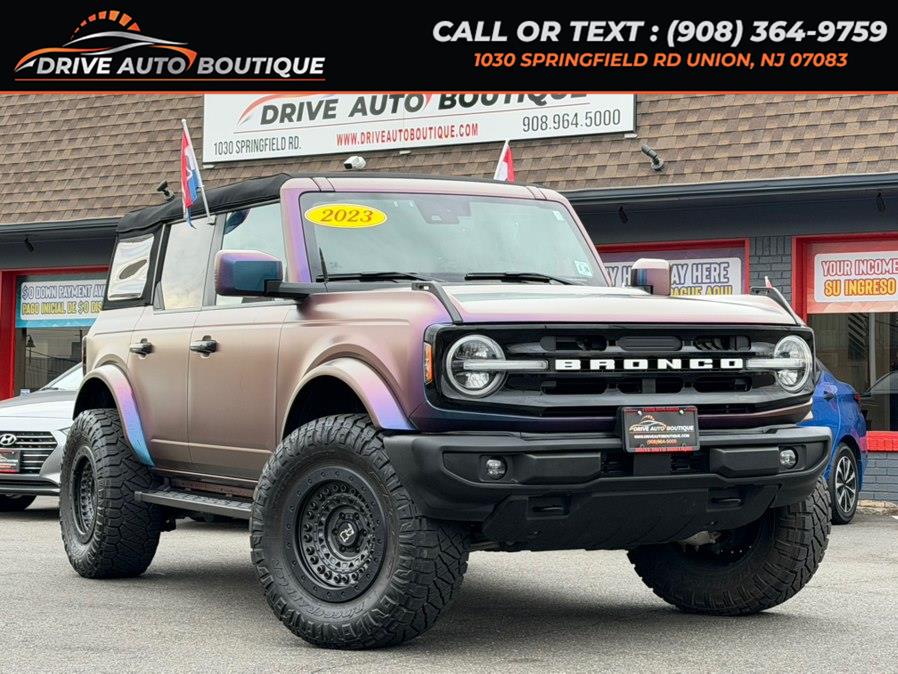 2023 Ford Bronco Outer Banks 4 Door 4x4, available for sale in Union, New Jersey | Drive Auto Boutique. Union, New Jersey