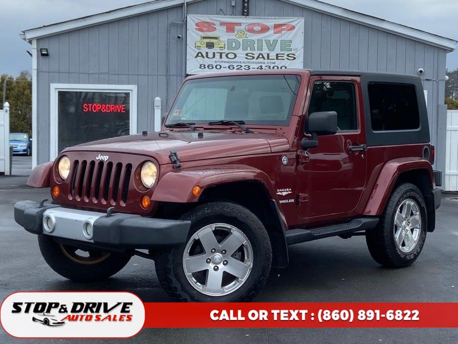 2009 Jeep Wrangler 4WD 2dr Sahara, available for sale in East Windsor, Connecticut | Stop & Drive Auto Sales. East Windsor, Connecticut