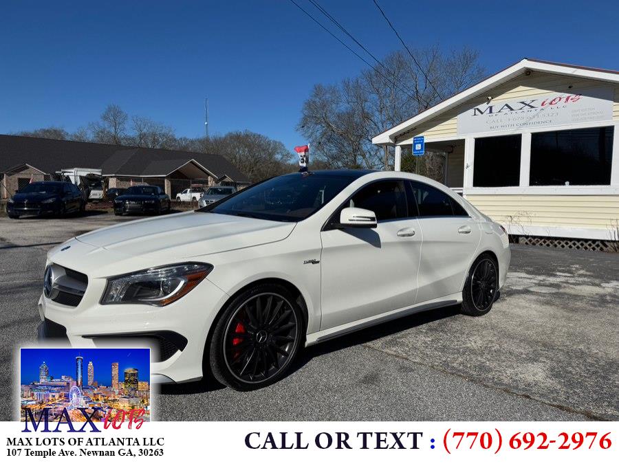 2014 Mercedes-Benz CLA-Class 4dr Sdn CLA 45 AMG 4MATIC, available for sale in Newnan, Georgia | Max Lots of Atlanta LLC. Newnan, Georgia