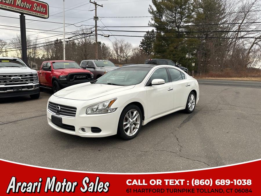2011 Nissan Maxima 4dr Sdn V6 CVT 3.5 SV w/Sport Pkg, available for sale in Tolland, Connecticut | Arcari Motor Sales. Tolland, Connecticut