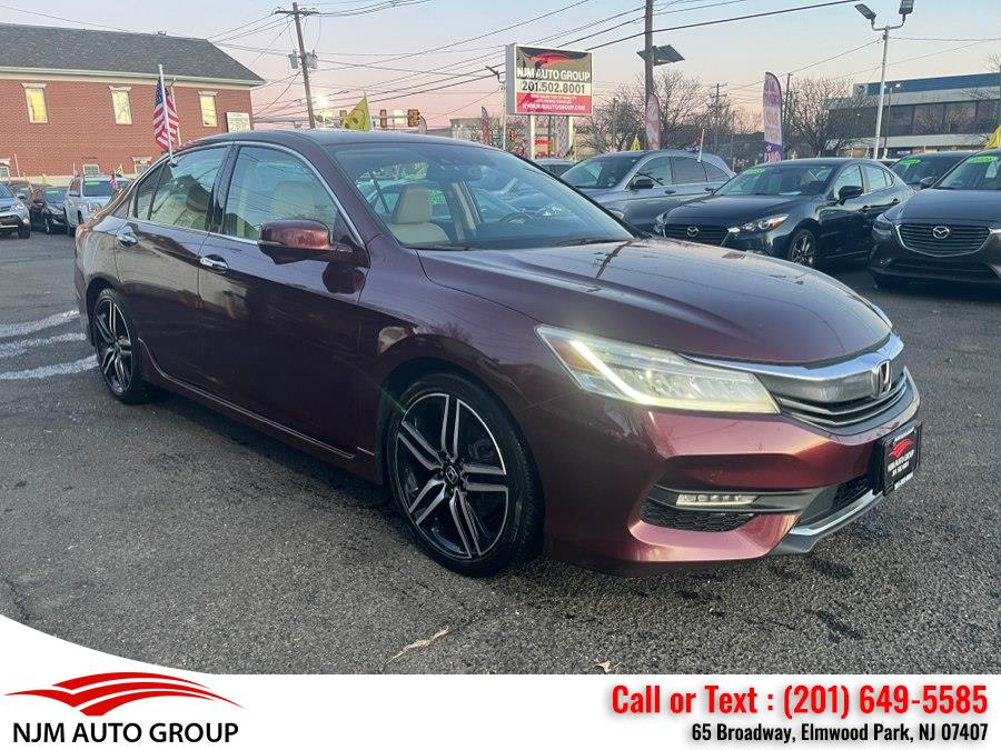 2016 Honda Accord Sedan 4dr V6 Auto Touring, available for sale in Elmwood Park, New Jersey | NJM Auto Group. Elmwood Park, New Jersey