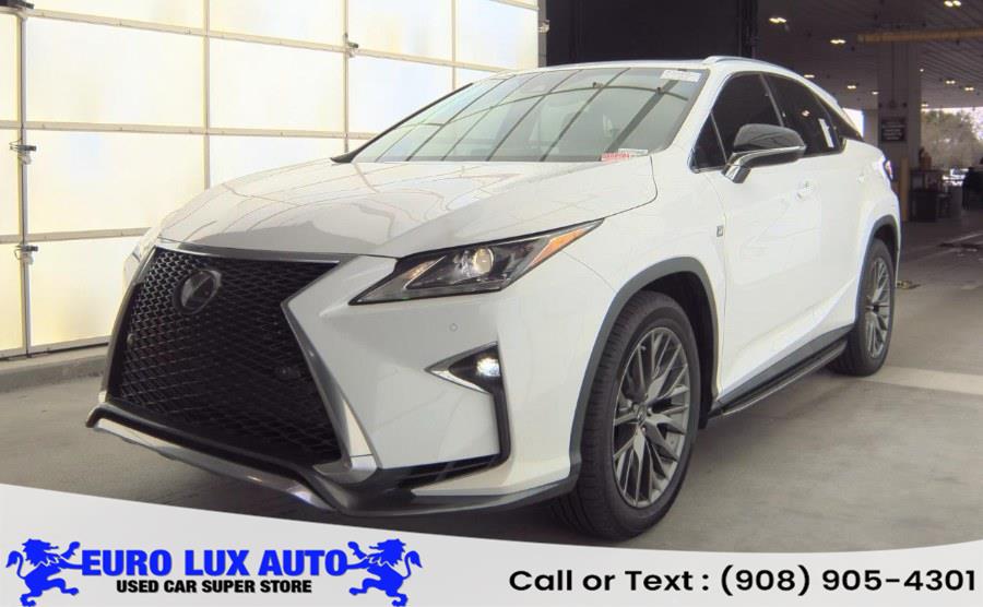 2019 Lexus RX RX 350 F SPORT AWD, available for sale in Hillside, New Jersey | Euro Lux Auto. Hillside, New Jersey