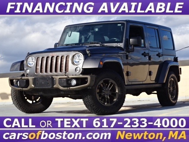 Used 2016 Jeep Wrangler Unlimited in Newton, Massachusetts | Cars of Boston. Newton, Massachusetts