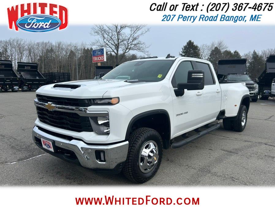 2025 Chevrolet Silverado 3500HD 4WD DRW Crew Cab 172" LT, available for sale in Bangor, Maine | Whited Ford. Bangor, Maine