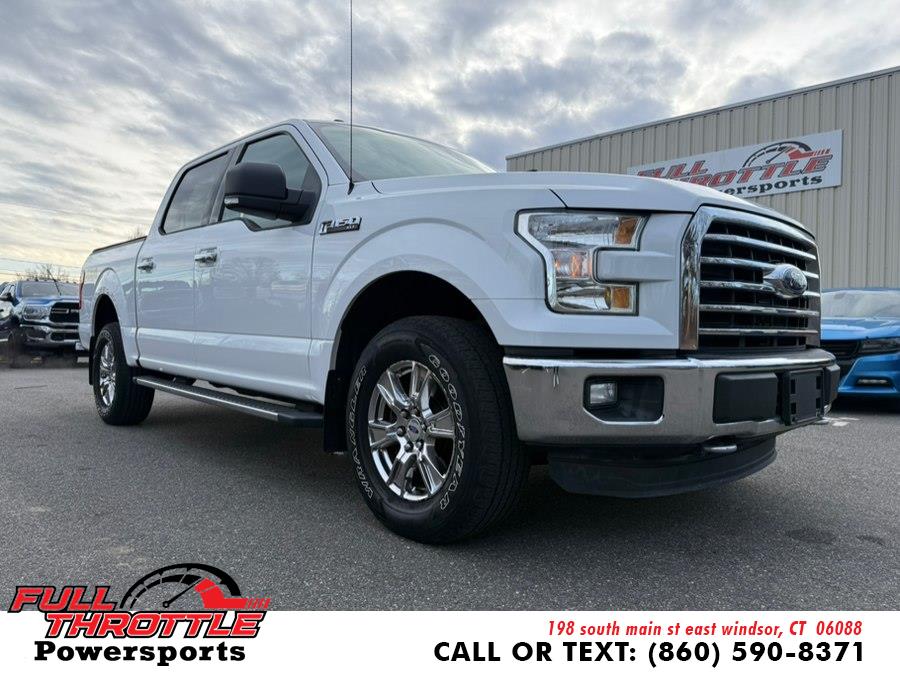 2015 Ford F-150 4WD SuperCrew 145" XLT, available for sale in East Windsor, Connecticut | Full Throttle Power Sports LLC. East Windsor, Connecticut