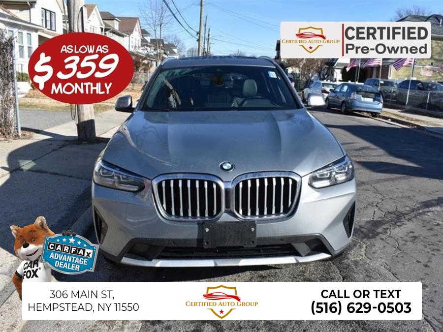 2024 BMW X3 xDrive30i, available for sale in Hempstead, New York | Certified Auto Group. Hempstead, New York