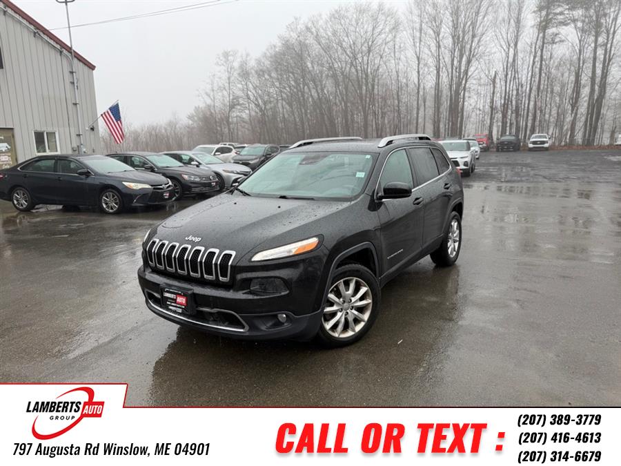Used 2015 Jeep Cherokee in Winslow, Maine | Lamberts Auto Group LLC. Winslow, Maine