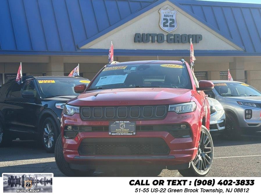 Used 2022 Jeep Compass in Green Brook Township, New Jersey | Route 22 Auto Group. Green Brook Township, New Jersey