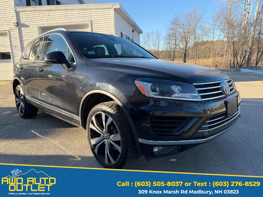 2017 Volkswagen Touareg V6 Wolfsburg Edition, available for sale in Madbury, New Hampshire | AWD Auto Outlet. Madbury, New Hampshire