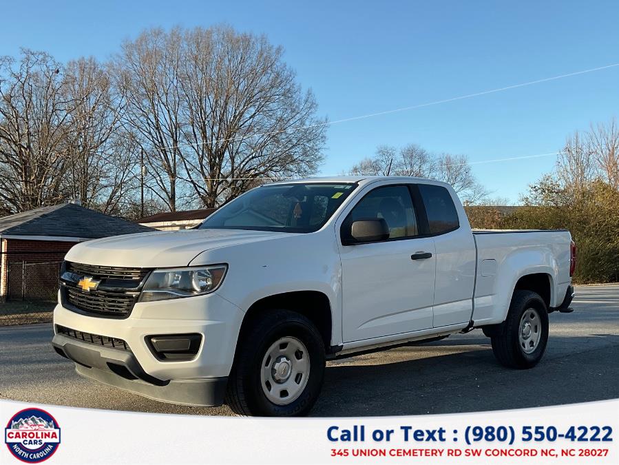 2018 Chevrolet Colorado 2WD Ext Cab 128.3" Work Truck, available for sale in Concord, North Carolina | Carolina Cars.Org. Concord, North Carolina