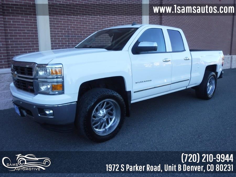 2014 Chevrolet Silverado 1500 4WD Double Cab 143.5" LTZ w/2LZ, available for sale in Denver, Colorado | Sam's Automotive. Denver, Colorado