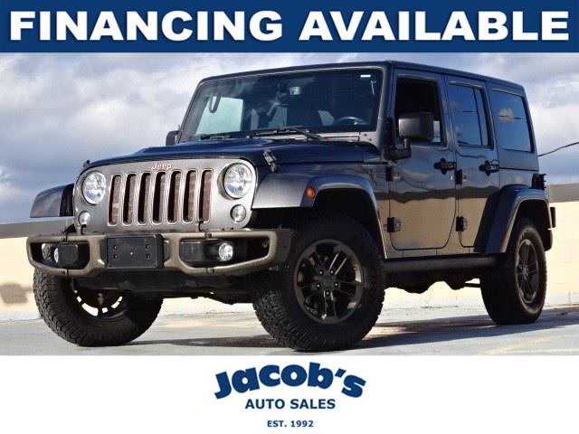 2016 Jeep Wrangler Unlimited 75th Anniversary 4X4, available for sale in Newton, Massachusetts | Jacob Auto Sales. Newton, Massachusetts